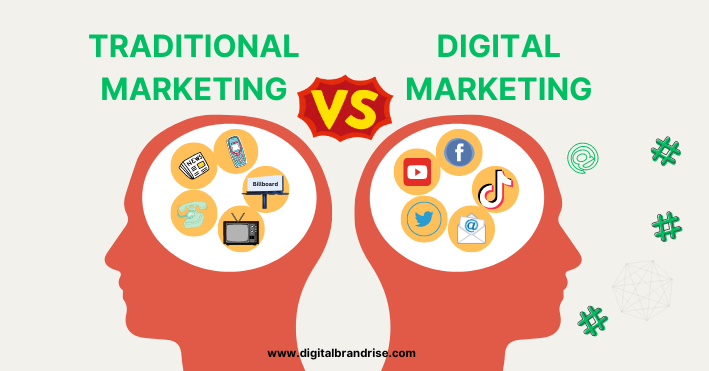 Traditional Marketing vs Digital Marketing